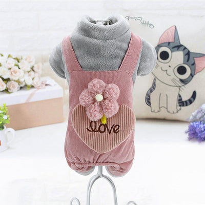 Teddy Bichon Pomeranian Chihuahua Plush Cotton Coat null