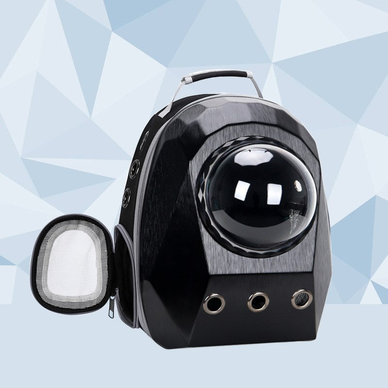 Cat Carrier Bags Breathable Pet Carriers Dog Cat Backpack Travel Space Capsule Cage Pet Transport Bag Carrying Portable Outdoor null