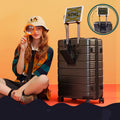Men's Universal Wheel Suitcase Password Box null