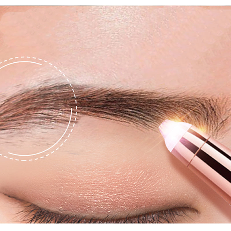 Eyebrow Epilator Maquiagem Profissional Completa Trymer Do Brwi Eye Brow Trimmer For Rasoir Visage Femme Make Up Eye Brow Shaper null