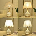Crystal Desk Lamp Bedroom Bedside Lamp - Morderncharm store
