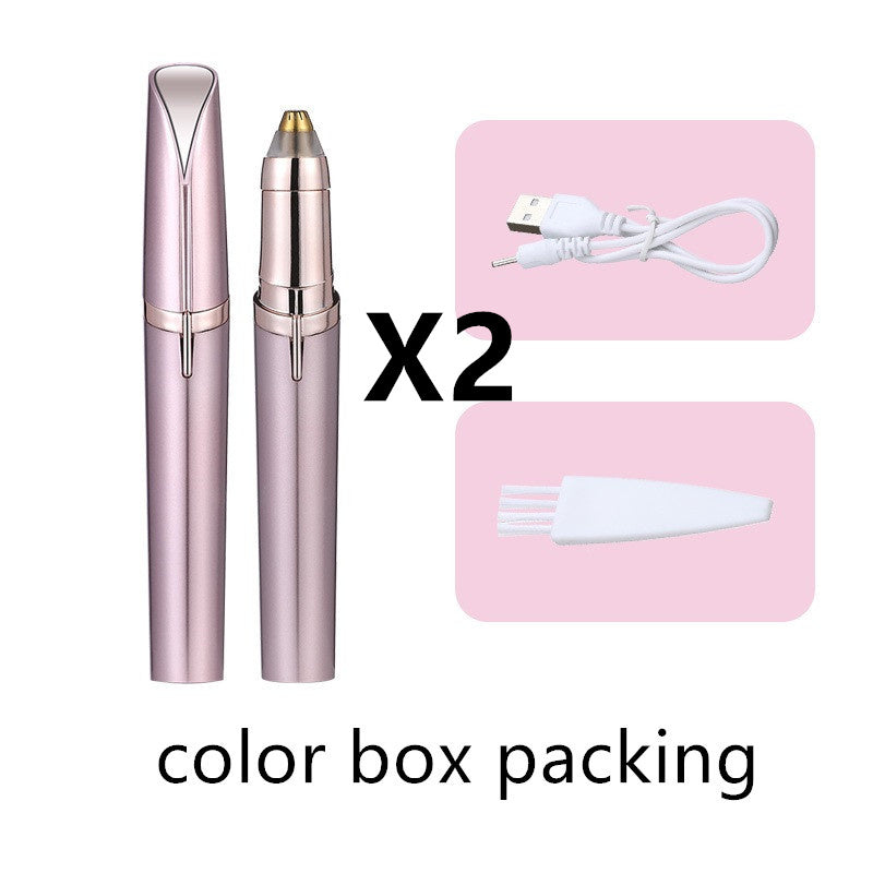 Eyebrow Epilator Maquiagem Profissional Completa Trymer Do Brwi Eye Brow Trimmer For Rasoir Visage Femme Make Up Eye Brow Shaper null