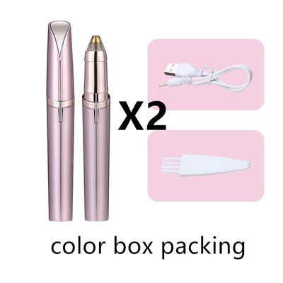 Eyebrow Epilator Maquiagem Profissional Completa Trymer Do Brwi Eye Brow Trimmer For Rasoir Visage Femme Make Up Eye Brow Shaper null