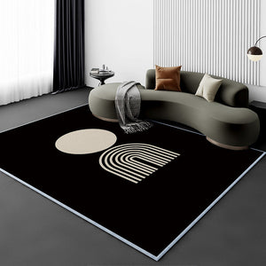 Living Room Carpet Fully Covered Bedroom And Household Sofa Table Carpet Bedside Stain-resistant Non-slip Foot Mat null