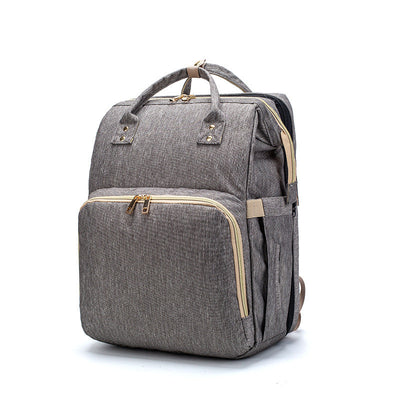 USB Charging Version Mommy Bed Backpack Folding Large Capacity Multi-function null