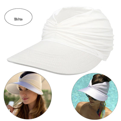 Women's New Empty Top Sunscreen Sports Beach Sun Hat null