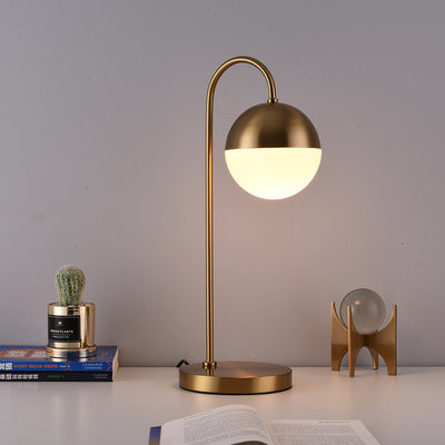 Golden Table Lamp Hotel Decoration null