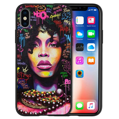 Fashion girl phone case null