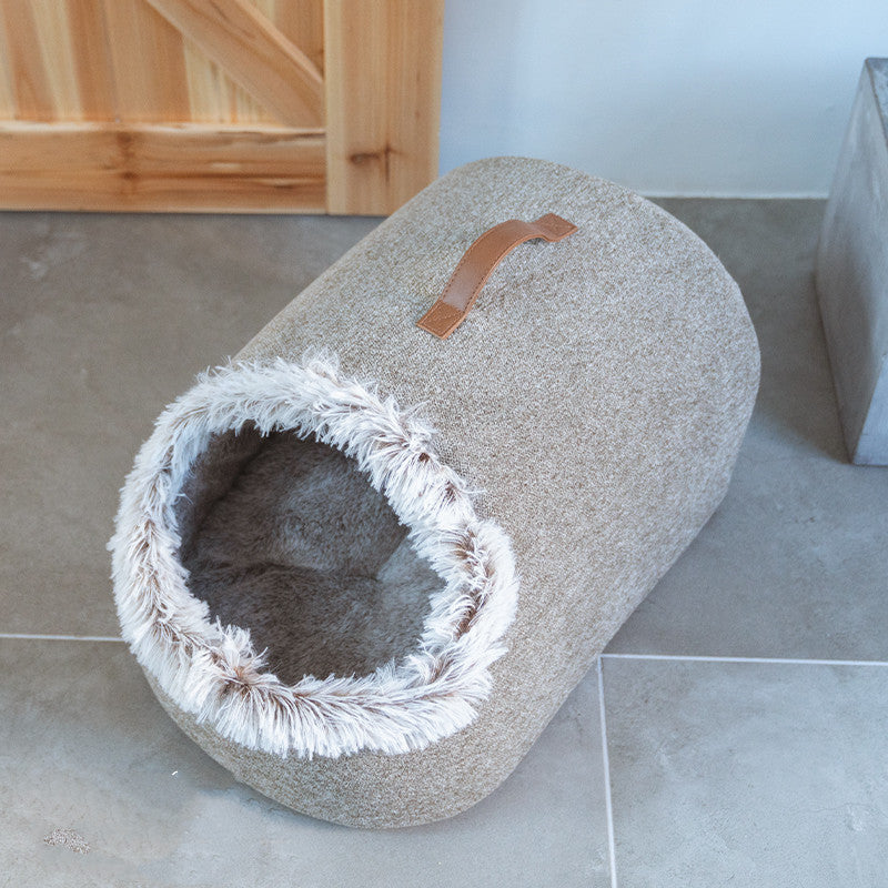 Polar Warm Cat Litter Closed Cat Sleeping Bag Large Winter Deep Sleep Cat Bed null
