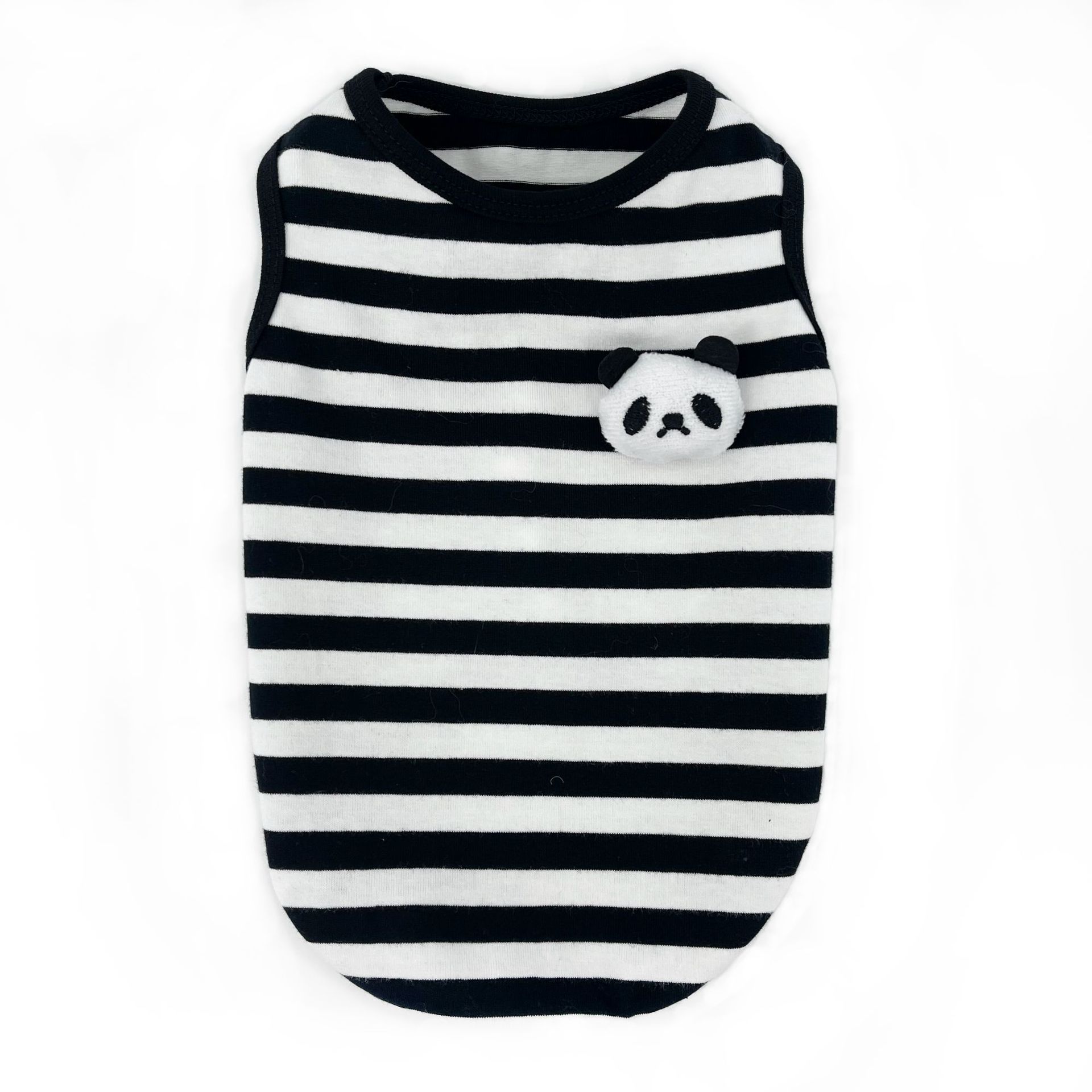 Striped Clothes Small Dog Pet Clothes Vest Type null