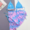 Women's Split Tie-dye Swimsuit Bikini null