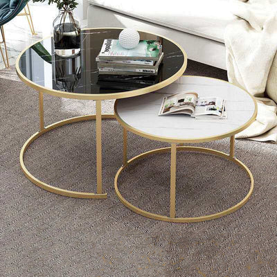 Hall Sofa Small Round Combination Coffee Table null