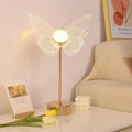 Flowers Decorated Table Lamp Bedroom Ins Warm null