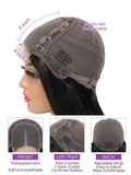 Front Lace Wig Human Hair Wig null