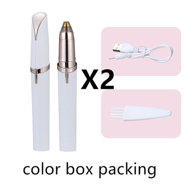 Eyebrow Epilator Maquiagem Profissional Completa Trymer Do Brwi Eye Brow Trimmer For Rasoir Visage Femme Make Up Eye Brow Shaper null