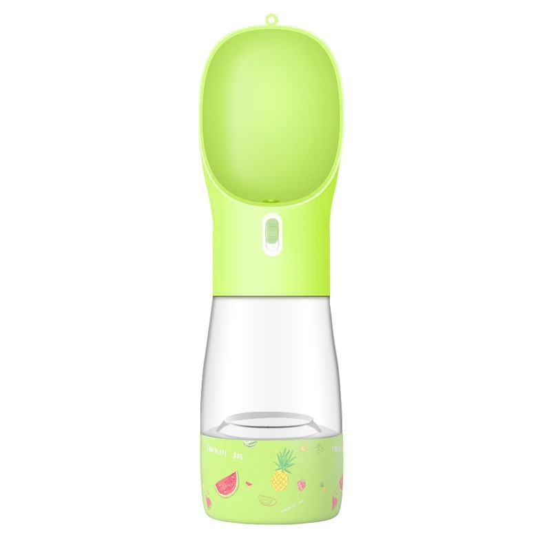 Pet Dog Water Bottle Feeder Bowl Portable Water Food Bottle Pets Outdoor Travel Drinking Dog Bowls Water Bowl For Dogs null