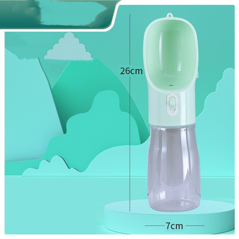 Pet Dog Water Bottle Feeder Bowl Portable Water Food Bottle Pets Outdoor Travel Drinking Dog Bowls Water Bowl For Dogs null