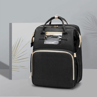USB Charging Version Mommy Bed Backpack Folding Large Capacity Multi-function null