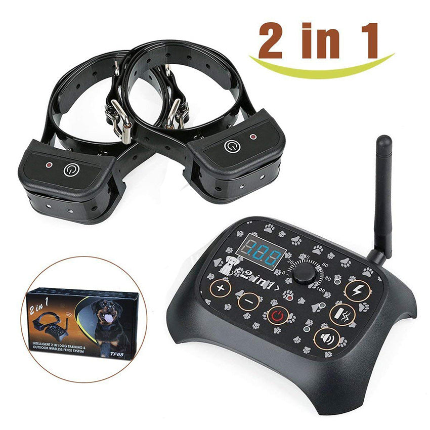 Automatic Remote Control Dog Trainer Pet Wireless Fence null