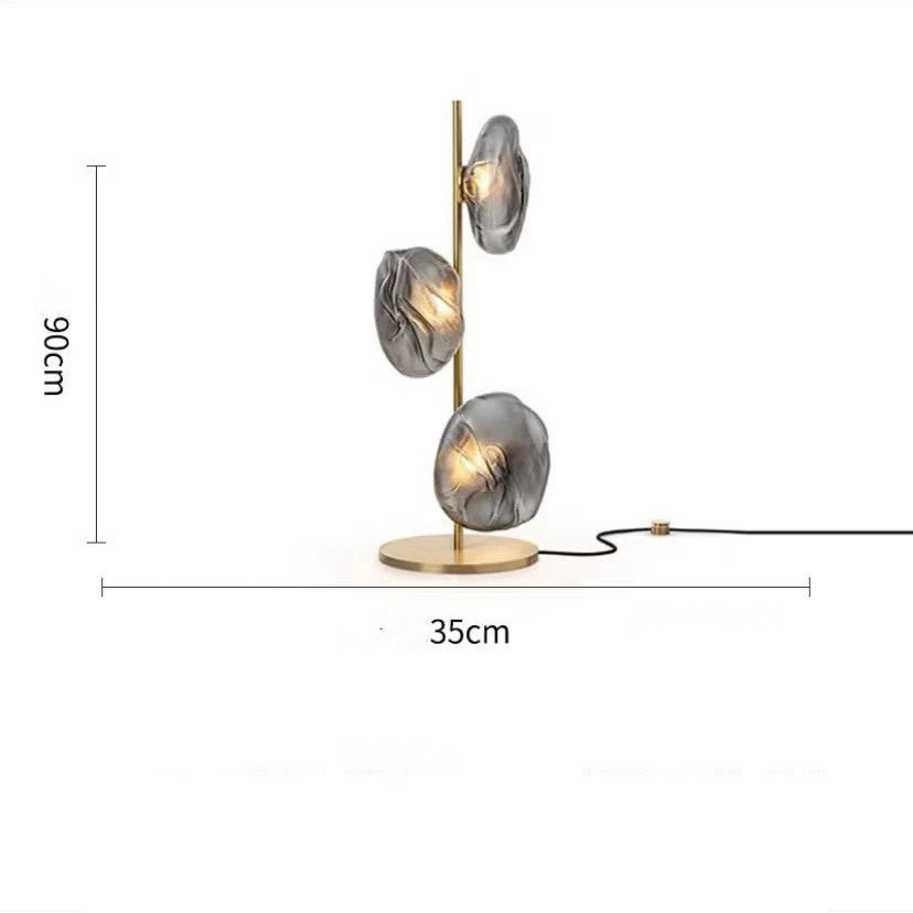Simple Glass Table Lamp For Living Room And Bedroom null