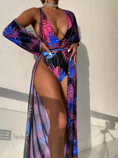 Bikini One-piece Three Piece Swimsuit Women null