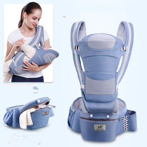 Ergonomic Baby Carrier Infant Baby Hipseat Carrier 3 In 1 Front Facing Ergonomic Kangaroo Baby Wrap Sling null