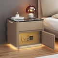 Home Bedroom Multi-functional Smart Safe Bedside Table Wireless Integrated Charging Safe null