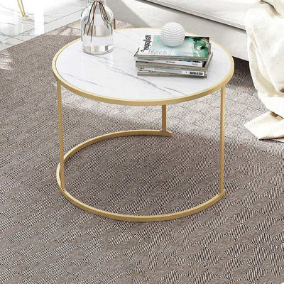 Hall Sofa Small Round Combination Coffee Table null