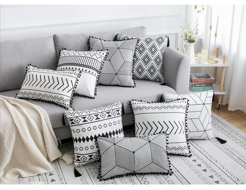 Bohemian National Throw Pillow Pillow null