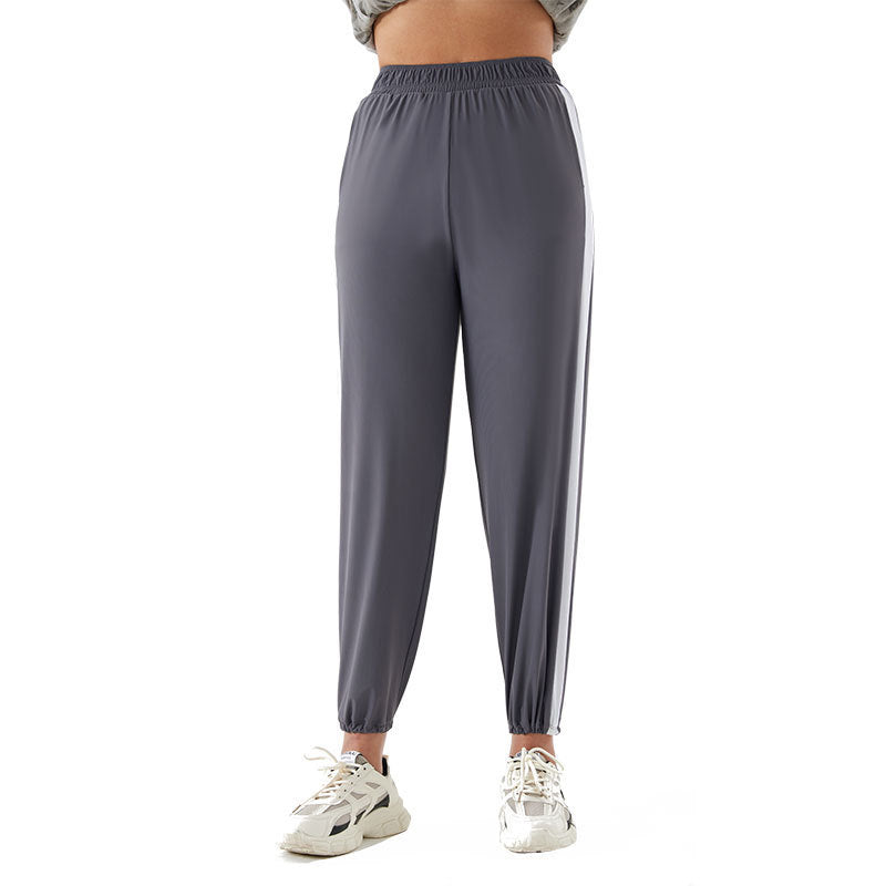 Spring And Summer Cool Sunscreen High Waist Slimming Casual Pants null