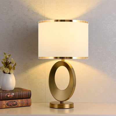 Light Luxury Small Table Lamp Bedroom Living Room Study Creative Simplicity null
