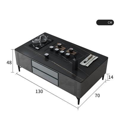 Italian Minimalist Multi-function Kungfu Tea Table null