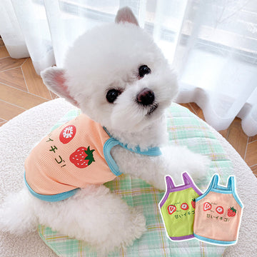 Pet Dog Cat Summer Stretch Thread Camisole null