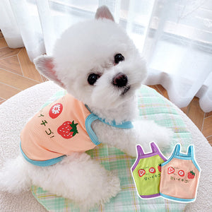 Pet Dog Cat Summer Stretch Thread Camisole null