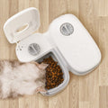 Automatic Pet Feeder Smart Food Dispenser For Cats Dogs Timer Stainless Steel Bowl Auto Dog Cat Pet Feeding Pets Supplies null