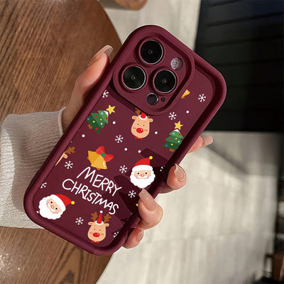 Santa Elk Phone Case Protective Case All Inclusive null