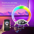 O Light Three In One Wireless Charging Multifunctional Bluetooth Speaker Night Light null