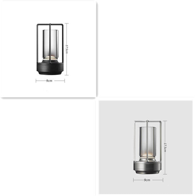 Removable USB Rechargeable Touch Bar Modern Table Lamp null