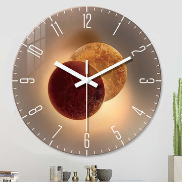 Celestial Eclipse Luxury Wall Clock