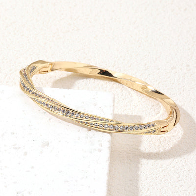 European And American Mobius Starry With Diamonds Bracelet null