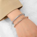European And American Mobius Starry With Diamonds Bracelet null