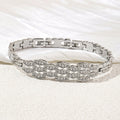 Japanese And Korean Simple Temperament Micro Inlaid Zircon Bracelet null