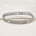 Japanese And Korean Simple Temperament Micro Inlaid Zircon Bracelet null
