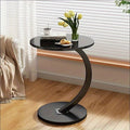 Round Small Coffee Table Living Room Sofa Side Table Bedroom Bedside Table Bedside Table Small Table Movable Coffee Table null