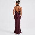 Summer Fashion Elegant Backless Sleeveless Dress null
