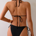 Bikini Swimsuit Women's Metal Bead Split Swimsuit null