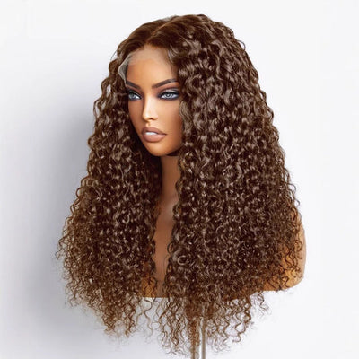 Chocolate Brown Human Hair Wig For Women null