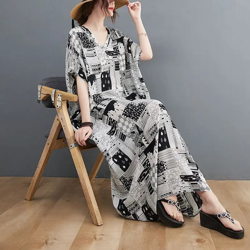 Women's Flab Hiding Vacation Black