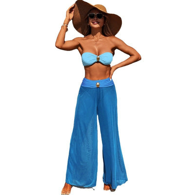 Bikini Three-piece Beach Pants Split Swimsuit For Women null