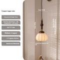 French Style Retro Bedside Table Lamp - Morderncharm store